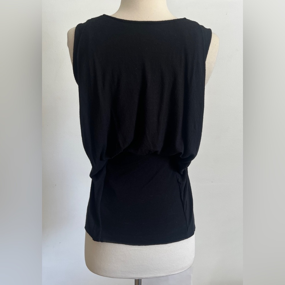 AllSaints Spitalfields Fenella Top Black - Picture 3 of 6